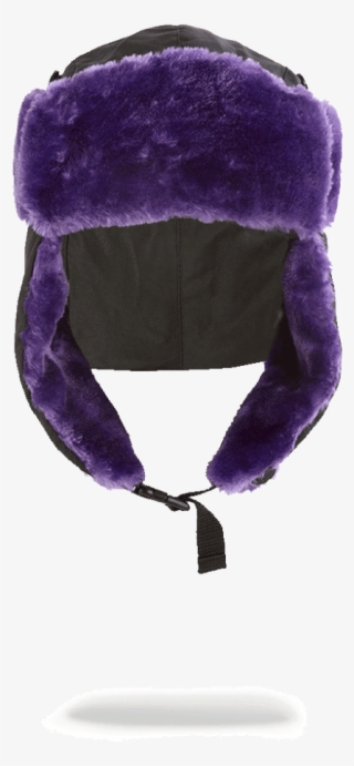 Black3m Purplefur Aviator C D6a9a096 127b 4a0a 8738 - Purple Aviator Hat