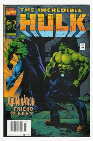 Купете Comics 1995-07 The Incredible Hulk - Liam Sharp Hulk Art