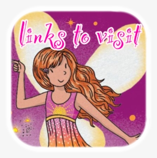 Link Button - Png - Rainbow Magic Ava The Sunset Fairy