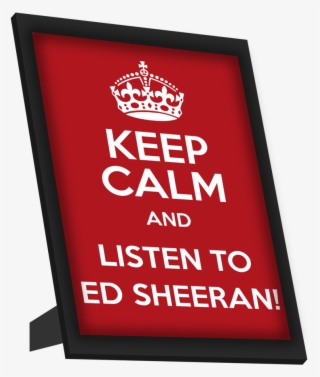 Online Shopping Framed Art Prints & Brand Merchandise - Keep Calm Listen To Babbu Maan