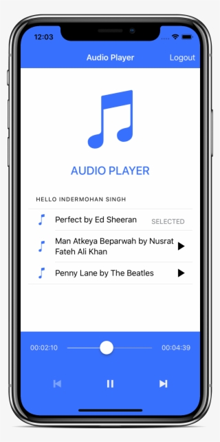 Ionic Audio Player Demo App Ui - Ionic