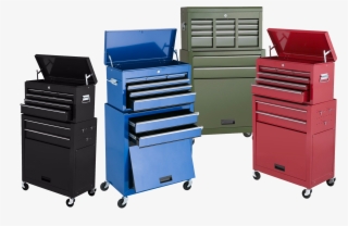 Handyman Heavy Duty Steel Toolbox With Chests And Roller