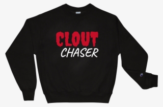 "clout Chaser" Goat X Champion Sweatshirt - Champion