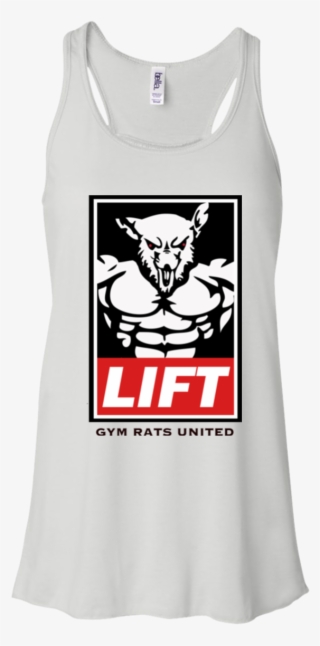 Gru Ladies Lift Racerback Tank - Bella + Canvas Ladies' Flowy Racerback Tank B8800