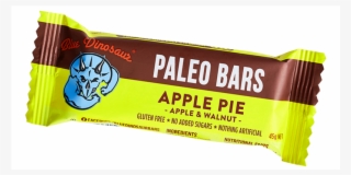 Apple Pie Paleo Bar 45g By Blue Dinosaur - Blue Dinosaur Mac Lemon Paleo Bar 45g