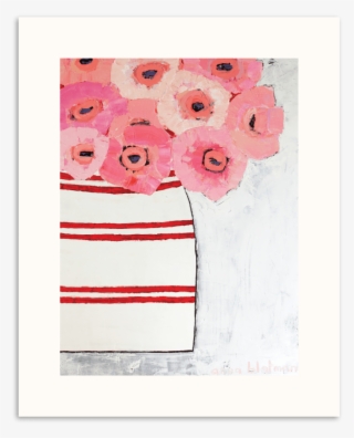 Poppy Jar - « - Artist Lane Poppy Jar By Anna Blatman Framed Painting