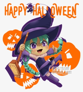 Happy Halloween, Everybody She Is Misty My Adorable - Cartoon