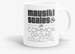 White Ceramic Logo Mug 11 Oz
