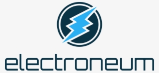 Logo Grey/blue Stacked - Electroneum Png