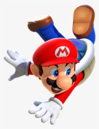Mario Wears The Shell Of A Blue Koopa Troopa