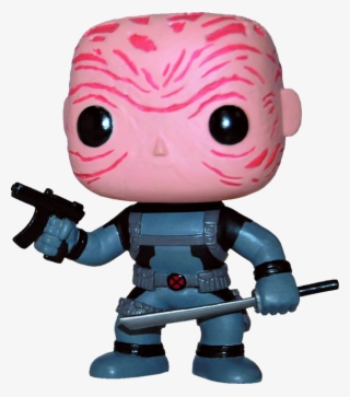 Deadpool Unmasked X-force Grey - Unmasked Deadpool Pop Vinyl