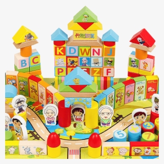 Children's Building Blocks Toys Large Particles Enlightenment - Toy Block