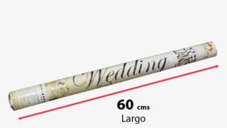 Party Poppers 60cm Confeti Blanco 1pza - Pencil