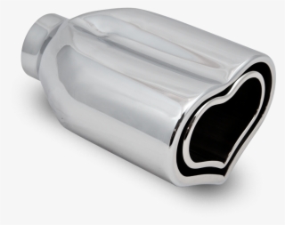 Silver Heart With Insert - Exhaust System