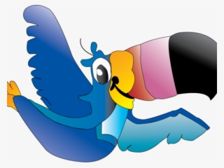 Toucan Clipart Flying - Toucan Sam Transparent Background