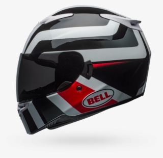 Casco Integral Bell Rs2 Empire Blanco/negro/rojo - Bell Rs-2 Empire Helmet Xx-large White/black/red