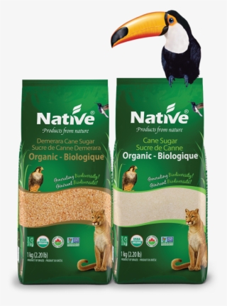 Crystal Cane Sugar, 1kg - Açúcar Demerara Orgânico Native 1kg
