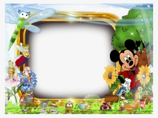 Marco Para Foto Mickey Mouse - Cartoons Frame