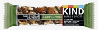 Dark Chocolate Chili Almond - Dark Chocolate Mint Kind Bar