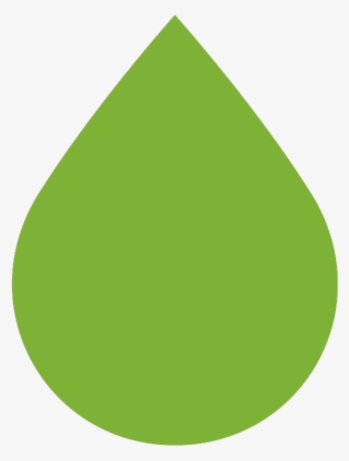 5 - Green Water Drop Icon