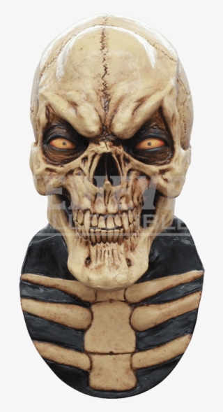 Sinister Grinning Skull Mask - Grinning Skull Mask