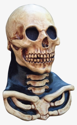 Skull Skeleton Horror Mask - Long Neck Skull Mask
