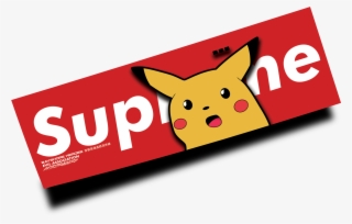 Pika What Super Me Sticker - Supreme