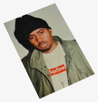 Image Of Supreme Nas Sticker - Supreme Nasty Nas Tee White All Size Dswt