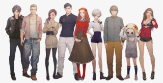 So I Got All The Endings, Including The True End And - Zero Escape Zero Time Dilemma Characters