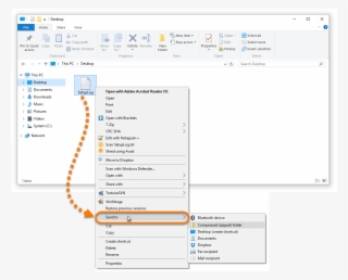 Select And Right-click The File , Then Select Send - Jar