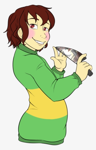 Day 3- Chara I Actually Based This On My Original Chara - Cartoon