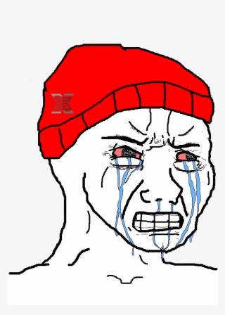 Chad , - Memes Caras Llorando Png