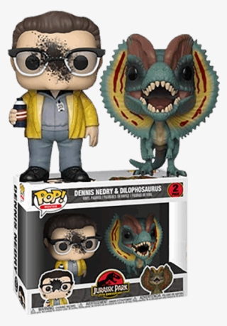 Image - Funko Pop Dennis Nedry & Dilophosaurus