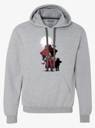 Hellsing Ultimate Premium Fleece Hoodie - Gravity-it's-not-just-a-good-idea-it's-the-law Heavyweight