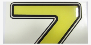 Numero 7 Amarillo - Numero 7 En Amarillo