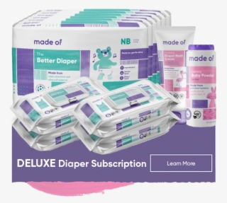 Made Of Deluxe Diaper Subscription - Bandage