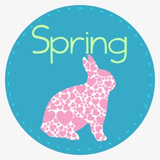 This Free Clipart Png Design Of Spring With Bunny Clipart