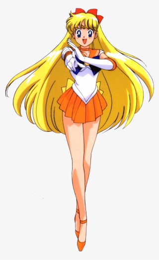 Pour Colorier Sailor Vénus, Il Vous Faut Du Orange - Sailor Venus