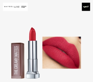 Maybelline Color Sensational Creamy Matte Lipstick - Maybelline Color Sensational Bolds Lipstick