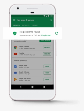 It Has Also Notified The Fewer Than 100 Devices Affected - Google Play Protect App
