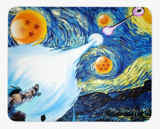 Goku Kamehameha Vs Vegeta Galick Gun Van Gogh Style