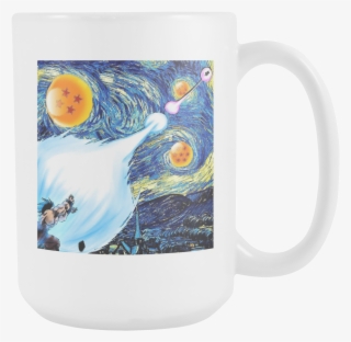 Goku Kamehameha Vs Vegeta Galick Gun Van Gogh Style - Van Gogh Starry Night