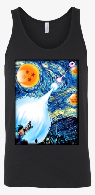 Goku Kamehameha Vs Vegeta Galick Gun Van Gogh Style - Dragon Kamehameha Vs Galick Gun