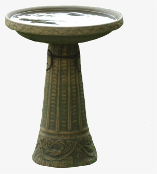 Pottery - Bird Bath Png