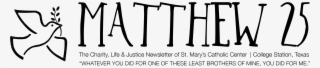 Matthew25masthead - Respectful Citizens Who Work For Catholic Social Justice