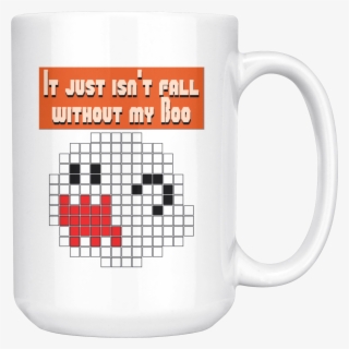 It Just Isn't Fall Without My Boo Mug - Pixel Fantome Mario