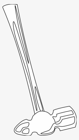 Blacksmith And Tools 2 Black White Line Art 555px - Illustration