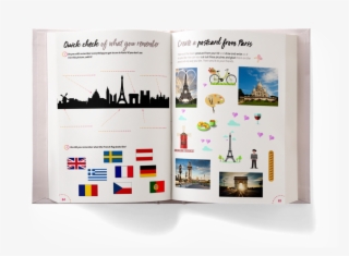 Paris Activity Book For Kids Preview - Art Print: Unkreatives' Skyline Paris, 61x46in.