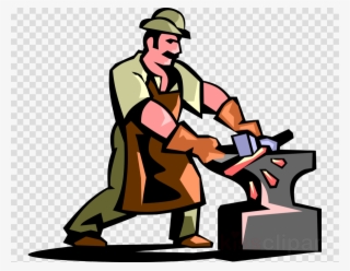 Pandai Besi Kartun Clipart Blacksmith Cartoon - Blacksmith Cartoon