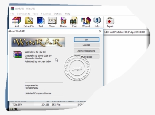 ضغط وفك ضغط الملفات وعمل كلمة مرور للملف ان اردت و - Winrar